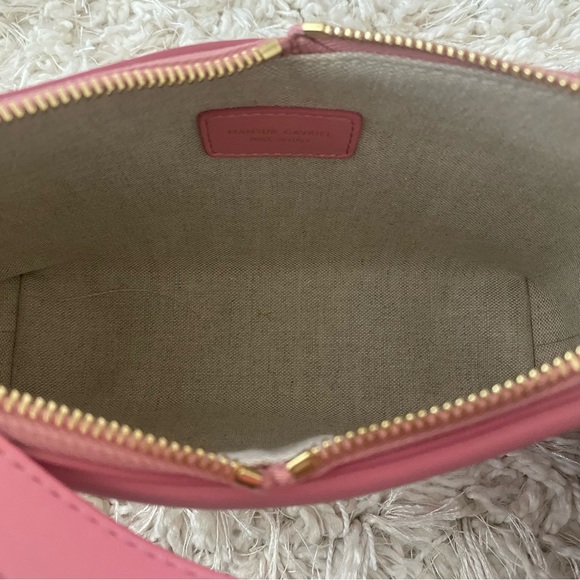 Mansur Gavriel $545 M Frame Baguette NWT Flamingo Pink - Picture 9 of 10